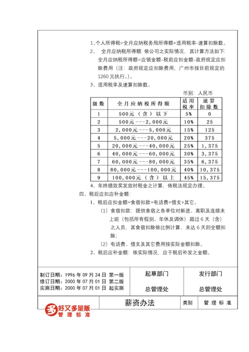 公司职工薪资管理办法.docx