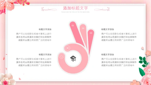 唯美女性三八节花朵妇联妇女节女王节女神节关爱女性PPT