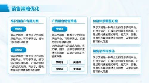 简约风个人销售年终工作总结汇报PPT模板