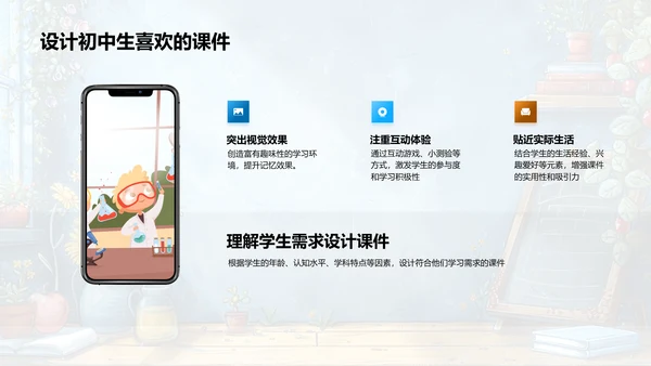 课件设计应用PPT模板