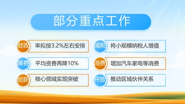 脱贫攻坚乡村振兴动态PPT模板