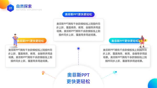 白色3D风社团户外活动策划方案展示