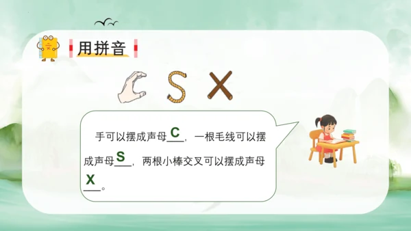 统编版语文一年级上册 汉语拼音  语文园地三（教学课件）
