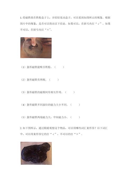 教科版小学科学二年级下册 期末测试卷及参考答案（满分必刷）.docx