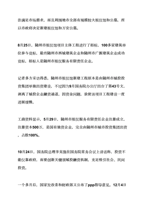 ppp综合项目实施专项方案范本.docx