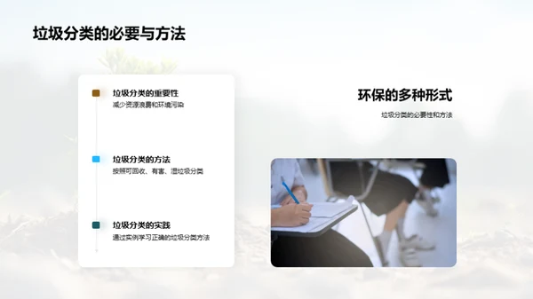 绿色生活从我做起
