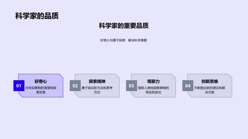 探索科学世界PPT模板