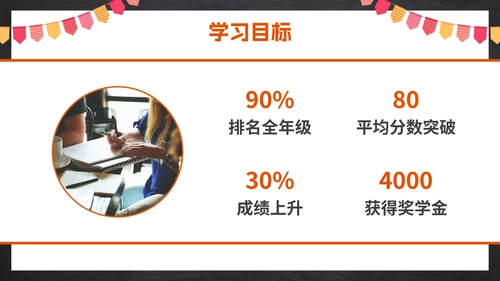 卡通插画黑板教师教育教学模板PPT模板