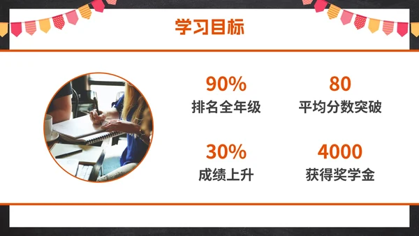 卡通插画黑板教师教育教学模板PPT模板