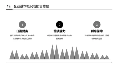 企业风PPT树状图
