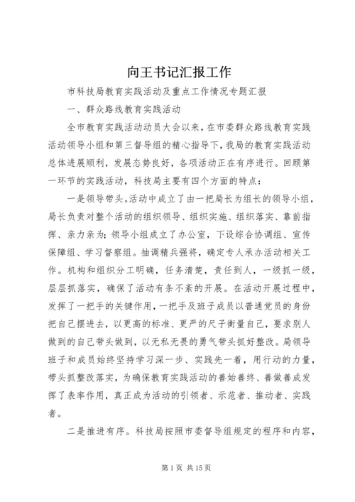 向王书记汇报工作 (3).docx