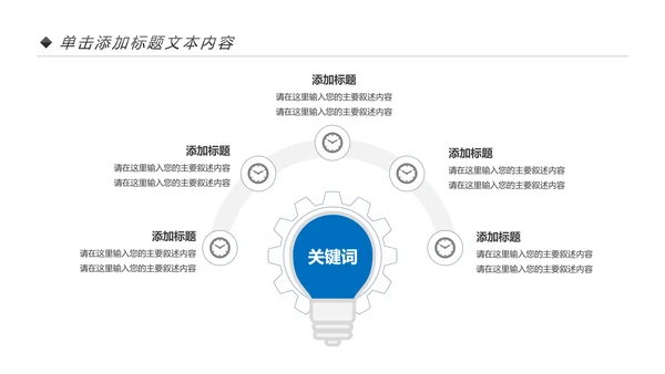 蓝色房地产行业营销策划销售工作汇报PPT模板