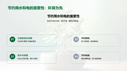 环保家庭与绿色社区