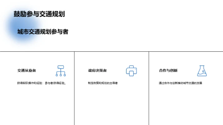 未来城市交通规划与建设