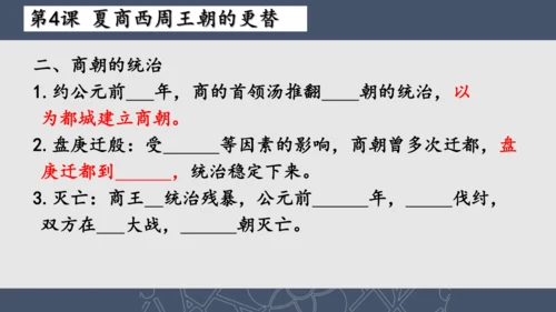 2024--2025学年七年级历史上册期中复习课件（1--11课   89张PPT）