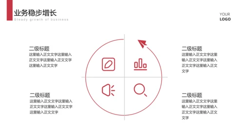 白色简约总结汇报PPT模板