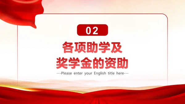 国家资助政策宣传奖学金答辩PPT模板