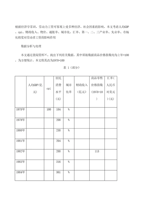 劳动力工资收入上涨幅度标准探讨