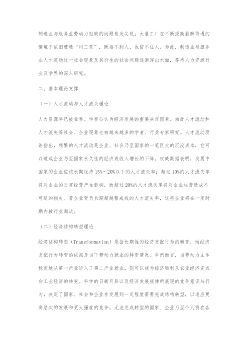 一种制造业与服务业人才流动的数据分析模型.docx