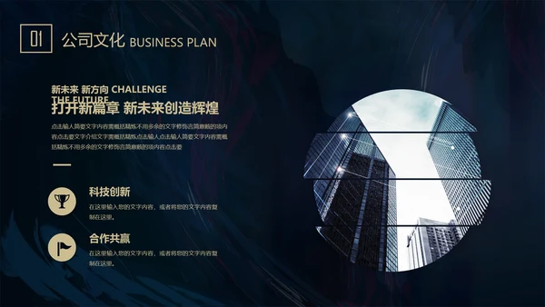 质感高端通用PPT商业计划书