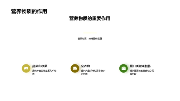 打造健康生活：营养饮食的要素