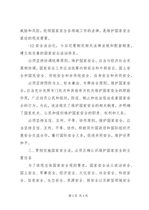 学习安全法心得体会精编.docx