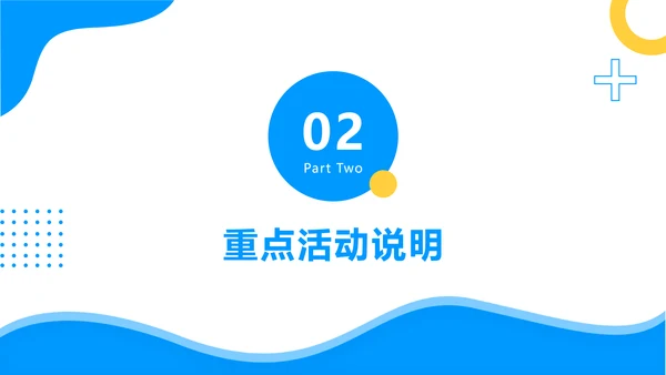 蓝色扁平新媒体运营月度工作报告PPT