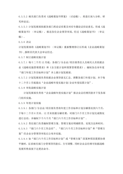 战略实施管理标准规定.docx