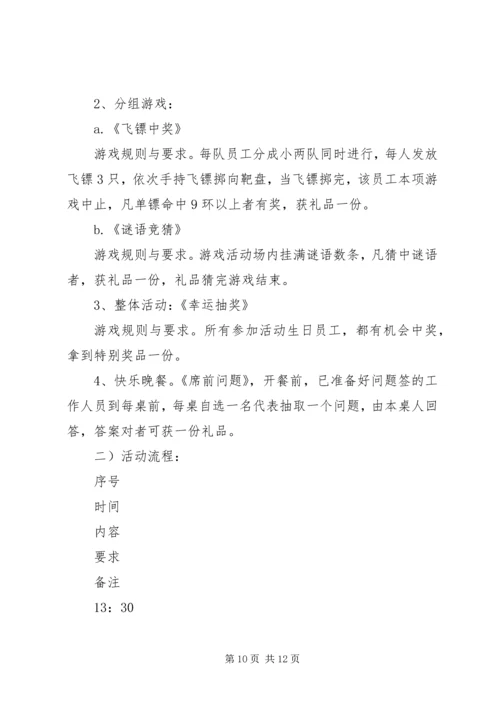 企业策划书标准范文.docx