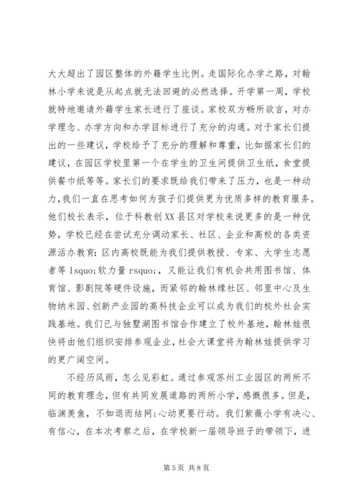 外出参观学习心得体会范文5篇.docx