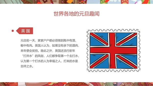 元旦贺新年春节主题班会通用PPT课件