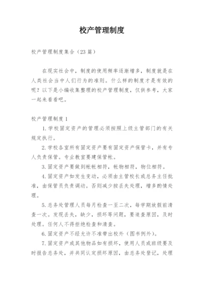 校产管理制度.docx