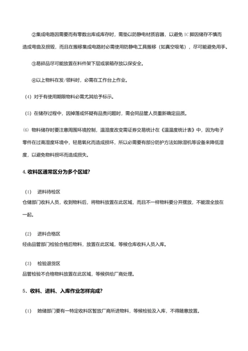 最全面的仓库管理核心制度及综合流程.docx