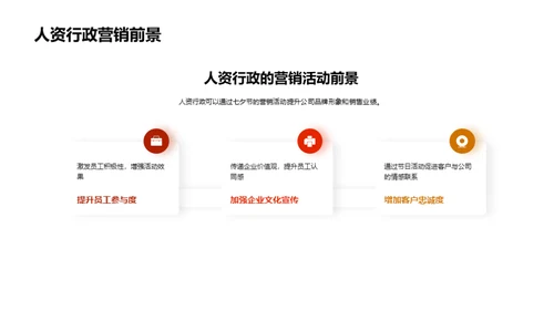 人资行政的节日营销策略