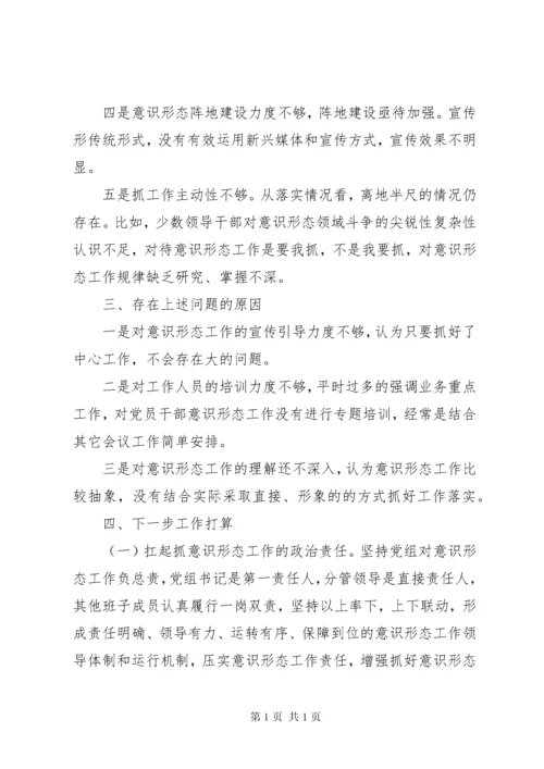 商务局落实意识形态工作责任制情况报告.docx