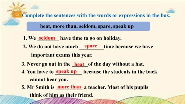 Module 3 Life now and then Unit 3 Language in use 