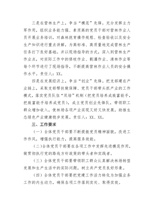 【活动方案】创建四强党支部、争做优秀四先锋”活动方案.docx