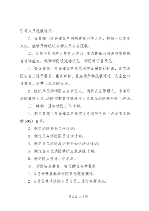 消防安全XX年度工作计划.docx