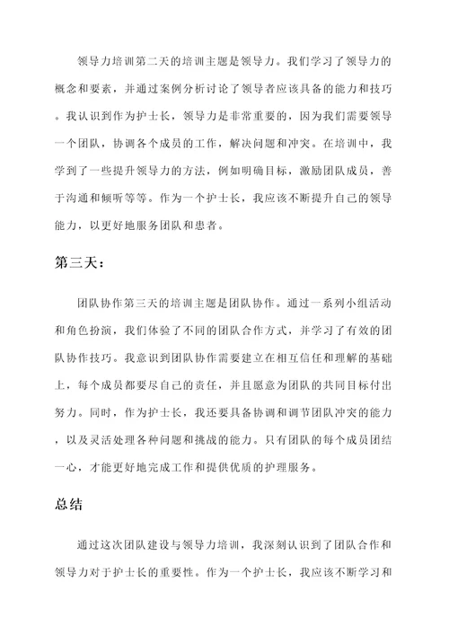 护士长考试培训心得
