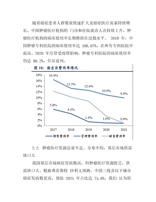 2022年海吉亚发展现状及业务布局分析