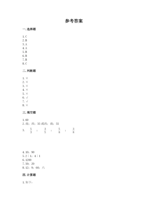 2022人教版六年级上册数学期末卷精品【a卷】.docx