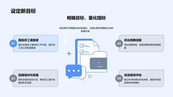 人资团队年中工作汇报PPT模板