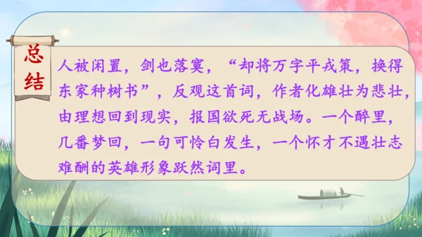 12 词四首《破阵子·为陈同甫赋壮词以寄之》课件