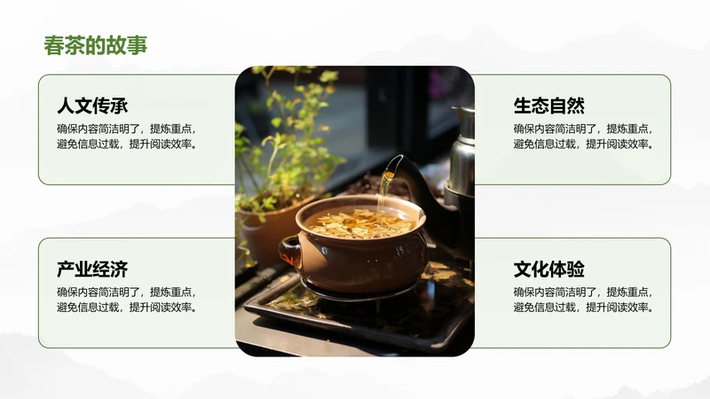 春茶的故事-茶叶PPT