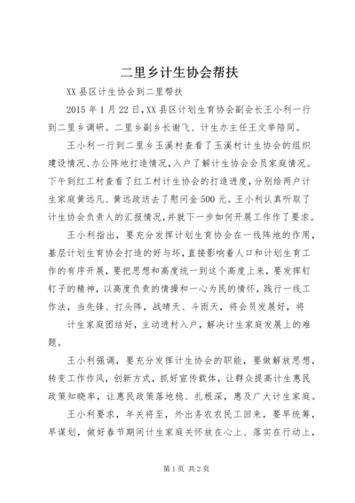 二里乡计生协会帮扶.docx
