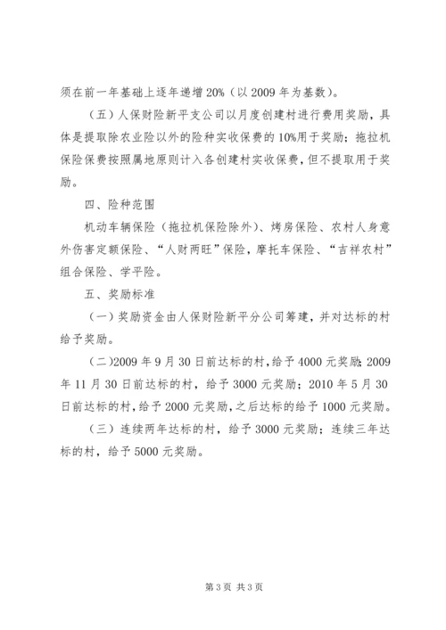 人保财险保险管理活动实施方案.docx