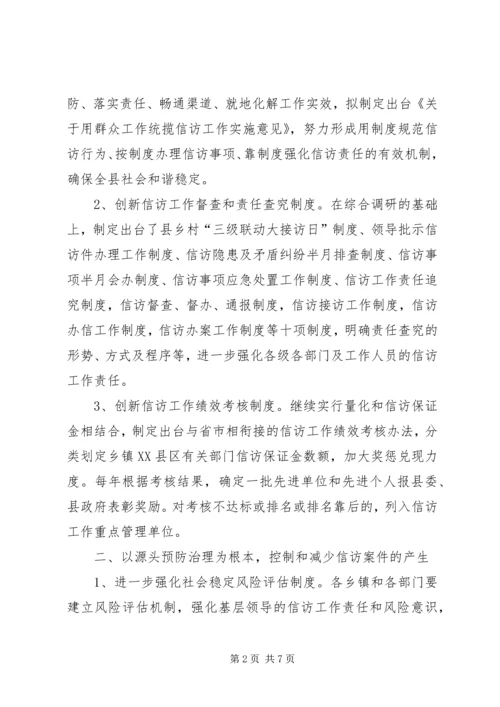 全县信访工作要点 (3).docx