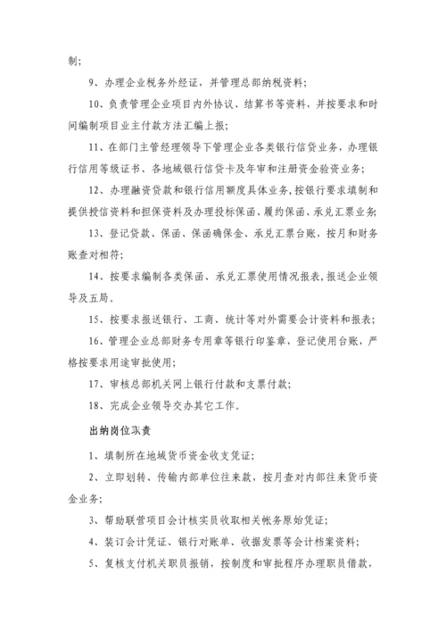 最新经典建筑综合标准施工企业财务管理核心制度初选.docx