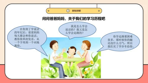 【新课标】三年级上道德与法治1.1《学习伴我成长》第一课时  课件
