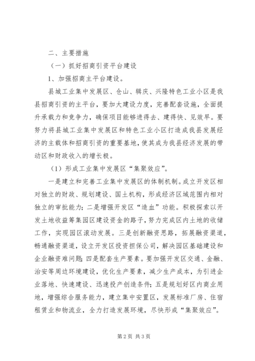 招商引资工作计划 (19).docx